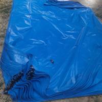 Bâche en PE pour stand de marché, bâche imperméable en HDPE pour usage extérieur comme auvent