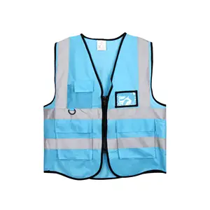 2024 MQ New Reflective Vest Multi-Color Safety Reflective Clothing For Building Road And Industrial Construction