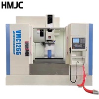 Centre d'usinage vertical HMJC VMC1265, machine de découpe CNC haute vitesse pour fils, commande GSK, broche BT40 8000 tr/min, usage intensif