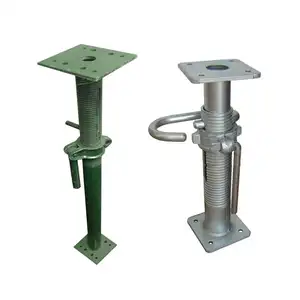 Support de forme de travail en acier Prop Échafaudage en métal Crics de coffrage Accessoires de sol pour échafaudage Poteau de support télescopique