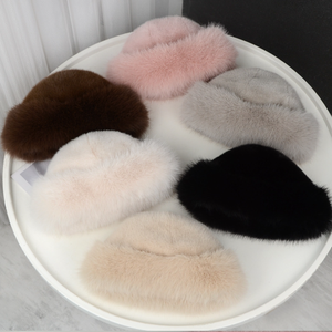 Mũ len trẻ em mùa xuân hè <span class=keywords><strong>2025</strong></span> kiểu dáng thời trang, chất liệu lông mềm mại, kiểu mũ xô cá sấu - Product Image 3