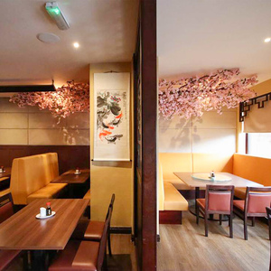Branche d'<span class=keywords><strong>arbre</strong></span> de <span class=keywords><strong>fleur</strong></span> de cerisier artificielle japonaise de 3 à 12m de large pour décor d'hôtel et de restaurant, bricolage personnalisé - Product Image 5