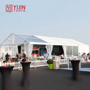 Tente de réception climatisée en aluminium de 15m x 20m, design simple, grande capacité (300 places) avec doublure - Product Image 6