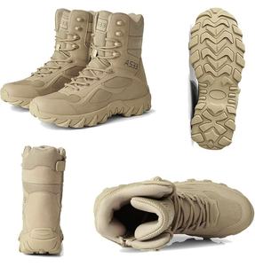 Bottes tactiques respirantes à tige haute pour hommes, bottes durables pour les forces spéciales, randonnée et entraînement <span class=keywords><strong>en</strong></span> plein air - Product Image 1