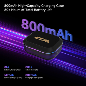 CCA MX1 Nuevo Módulo BT 6.0 con Cancelación Activa de Ruido, Iluminación RGB, Más de 20 Horas de Duración de la Batería, Diseño de Gancho para la Oreja - Product Image 6