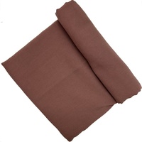 Écharpe carrée en mousseline de soie composite, best-seller, fabriquée à Yiwu, Zhejiang, bords finement ourlés, tons Morandi, couleur unie, toutes saisons
