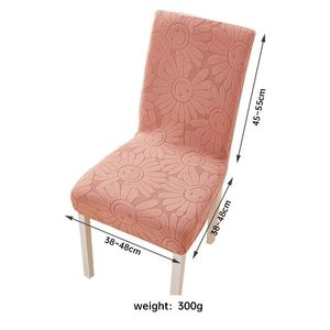 Housse de chaise pliante jacquard personnalisée, couleur unie, en spandex, pour événements – Meilleures ventes - Product Image 2
