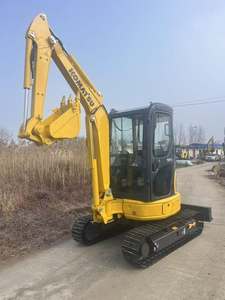Mini-excavatrice sur chenilles hydraulique Komatsu PC35MR d'occasion, 3,5 tonnes, à queue courte, d'origine japonaise, faible nombre d'heures de travail, petite pelle à vendre - Product Image 6