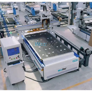 Routeur CNC WFMC2 9KW avec dispositif de changement d'outil automatique, dispositif de forage et lit à vide - Product Image 5