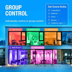 MR16 GU5.3 LED Không Dây Thông Minh WiFi/BLE APP Control Spotlight Nhiều Màu RGB + CCT Tương Thích 50W Halogen Tương Đương - Product Image 2