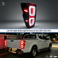 Kit de conversion de carrosserie de camionnette, systèmes d'éclairage, feux de voiture, feux arrière LED, feux de freinage pour Dmax D-max 2021 2022 2023
