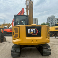 Mini-excavatrice sur chenilles CAT 307.5 de 7,5 tonnes, neuve/d'occasion, en bon état d'origine, certifiée CE, prête à la vente