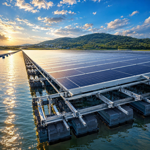 Struttura di Montaggio Galleggiante Resistente alla Corrosione per Impianti Fotovoltaici in Bacini Idrici - Product Image 1