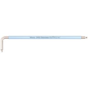 WERA-Clés en L inoxydables multicolores de 05022857001 pouces-CLÉS ALLEN EAN 4013288221414 CLÉS ALLEN BENT (POUCES) - Product Image 1