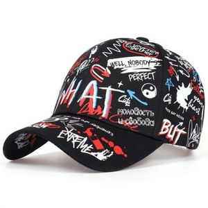 Gorras de Béisbol al por Mayor con Bordado 3D en Relieve, Estampadas, Estructuradas de 6 Paneles, Estilo Graffiti, Unisex para Adultos, con Detalles Metálicos Comunes - Product Image 4