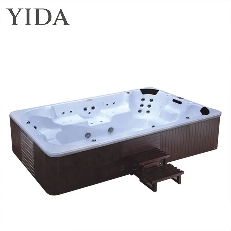 Zwölf person sehr große massage badewanne für outdoor spa, Große größe im freien acryl whirlpool für massage