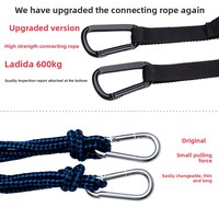 Hamac extra-large de style européen et américain, surdimensionné, long, en polyamide double, 300x200 cm, avec moustiquaire, 200 kg, pour le camping en plein air
