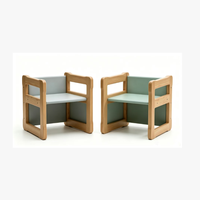 Chaise en bois Montessori de qualité supérieure avec design ergonomique pour enfants, idéale pour la maison, la salle de classe, vente en gros, mobilier d'apprentissage précoce personnalisé