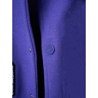 Veste Varsity Louis Purple Chenille Patch Vuitton, vêtements de luxe de marques de créateurs