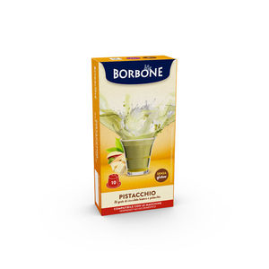 60 Capsule Borbone per Bevanda Solubile al Cioccolato Bianco e Pistacchio, Cialde per Caffè e K-Cups 0,17/giorno - Product Image 1