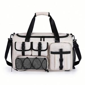 Sac de sport matelassé 2026 pour yoga et gym, résistant à l'usure, grande capacité, avec compartiment à chaussures et multiples poches, prêt à être expédié - Product Image 1