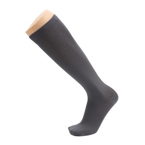 High Elasticity Compression <b>Socks</b> Medium Calf Solid Color Fitness Sports Yoga <b>Socks</b> <b>Black</b> Gray Navy Blue Coffee Skin Tone - Product Image 5