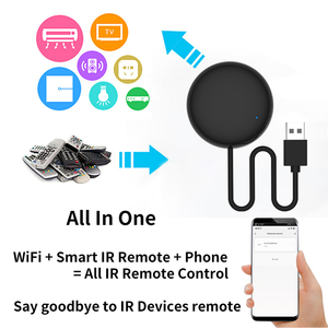 Télécommande IR WiFi Tuya TY-S18 pour la domotique, télécommande universelle infrarouge, compatible avec Alexa Smart Life - Product Image 3