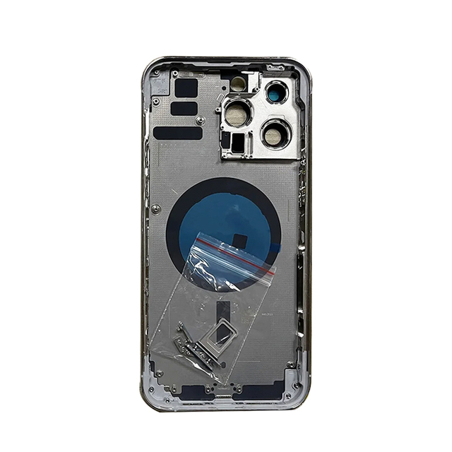 Mobile Phone Parts for iphone 14 Pro Max Back Glass Replacement Back Housing