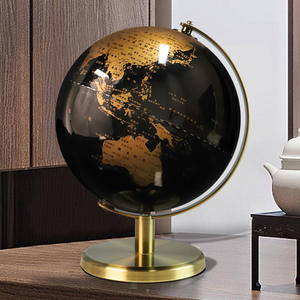Globo Terráqueo Giratorio Tianyu de 20 cm con Base de Bronce Antiguo, Decoración para Hogar u Oficina, Diseño Tradicional - Product Image 4