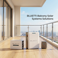 Système solaire de balcon haute puissance Balco 500 5kWh, sortie AC 3680W, entrée PV MPPT 4360W, solution de secours complète pour les grands appartements