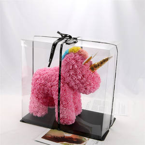 ของขวัญวันวาเลนไทน์ยอดนิยม ดอกกุหลาบอมตะ ยูนิคอร์น ดอกกุหลาบโฟม ยูนิคอร์น - Product Image 5