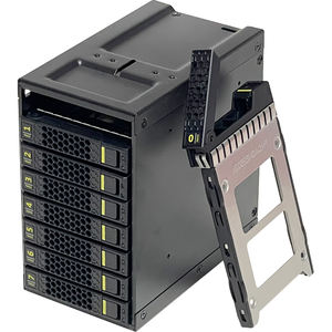 8 Bay Nvme U.2 Hard Drive Cage SSD 2.5 inci All-Flash bersakelar panas Optical Drive untuk rak stok NAS - Product Image 4