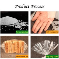Sacs d'emballage pour biscuits à fermeture thermique personnalisés, résistants à l'humidité, de qualité alimentaire, à trois côtés scellés, pour chewing-gum, lait, gelée, aliments pour animaux de compagnie, collations