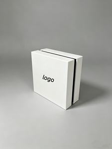 Caja de Cartón Rígido Reciclable de Lujo con Tapa Rectangular y Logotipo Personalizado, Caja de Embalaje para Regalos de Cosméticos y Joyería, Portátil - Product Image 2