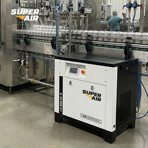 Compresor Industrial Super Air de 22 kW, 30 hp, 3.6 m³/min, 10 bar para Fábrica de Envasado de Alimentos con Sistemas Neumáticos, Certificado ISO - Product Image 3