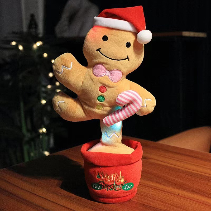 Le bonhomme en pain d'épice mesure environ 32 à 35 cm avec une légère erreur
