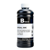 DIWEN Untuk Epson Canon HP Brother 500ML 6 Warna Tinta Printer Inkjet Hitam Magenta Kuning Cyan