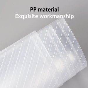 Chuyên nghiệp tùy chỉnh trong suốt tập tin PP túi cho các trường học Quản Lý Tài liệu nhà máy bán hàng trực tiếp - Product Image 5