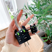 Nuevo Juego de Fundas de Silicona 2 en 1 para Cable de Carga con Diseño de Dibujos Animados para iPhone 20W