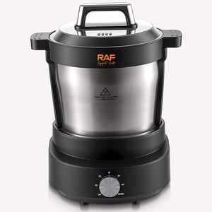 เครื่องทำฟูฟูไฟฟ้า RAF รุ่น 6.0 ลิตร 800 วัตต์ เครื่องทำยำบด อีบา อมาลา ปรับเวลาในการต้มได้ รุ่น R.7012 - Product Image 1