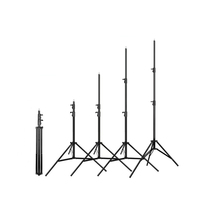 Support de trépied de photographie rembourré à ressort en fer réglable de 2.8 mètres pour l'utilisation du projecteur de studio photo