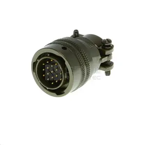 Mil-C-26482 Serie 1 PT06E-14-19P PT06E-14-19S 19-Pin Mil-C-26482 dairesel lehim