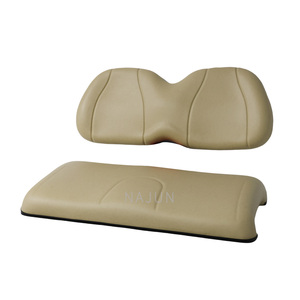 Kulüp araba emsal Premium Golf arabası koltuk minderi & arkalık seti rahat, dayanıklı, kolay kurulum değiştirme - Product Image 1