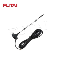 Antenne WiFi double bande 2.4G/5.8G omnidirectionnelle à gain élevé 6dBi avec connecteur SMA mâle et fixation magnétique, vente directe usine pour routeur et point d'accès