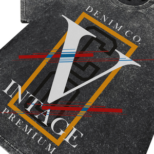Camisetas de Hombre con Tinte Lavado al Ácido, Servicio OEM, Estampado Vintage Personalizado, Camisetas Casuales Transpirables de Algodón de Manga Corta para Venta al Por Mayor - Product Image 4