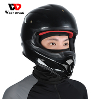 Cagoule respirante et douce WEST BIKING avec protection solaire et cache-cou pour le cyclisme sous le casque et la moto