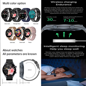 <span class=keywords><strong>Reloj</strong></span> Inteligente T66 de Lujo con Llamadas Bluetooth, Funciones de Salud, Pantalla OLED AMOLED Giratoria Automática, <span class=keywords><strong>Reloj</strong></span> Deportivo Inteligente - Product Image 6