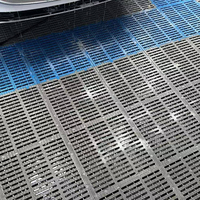 PP-Gitter Rutschfest Hochbelastbar Einfache Installation Schwerlast-Entwässerungs-Bodenfliesen für Autowaschanlagen