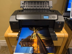 Impresora Fotográfica de Inyección de Tinta A3+ para Cano-n PRO-300, Tinta de Pigmento de 10 Colores, Impresión Inalámbrica de Alta Resolución, Uso Artístico en Estudio, Impresión sin Bordes - Product Image 5