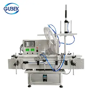 ماكينة تعبئة السوائل والمقرمشات والزجاجات الفموية من GUBEK، مصنع تصنيع ماكينة تعبئة المحاليل